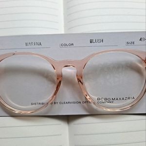 BCBG MaxAzria Marina Blush Eyewear Rxable